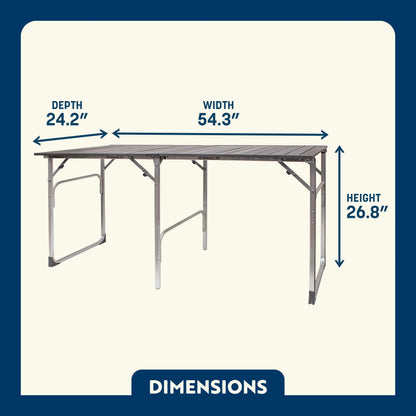 Slim-Fold Table - Bright Touch