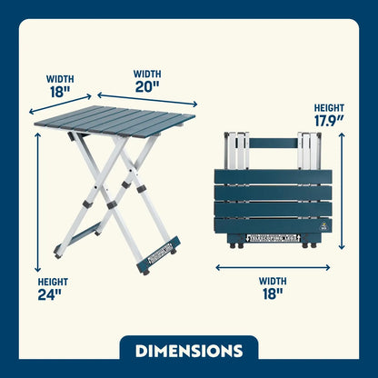 Compact Camp Table 20™ - Fresh Pair
