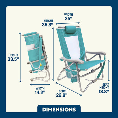 Bi-Fold Beach Chair™ - Fresh Pair