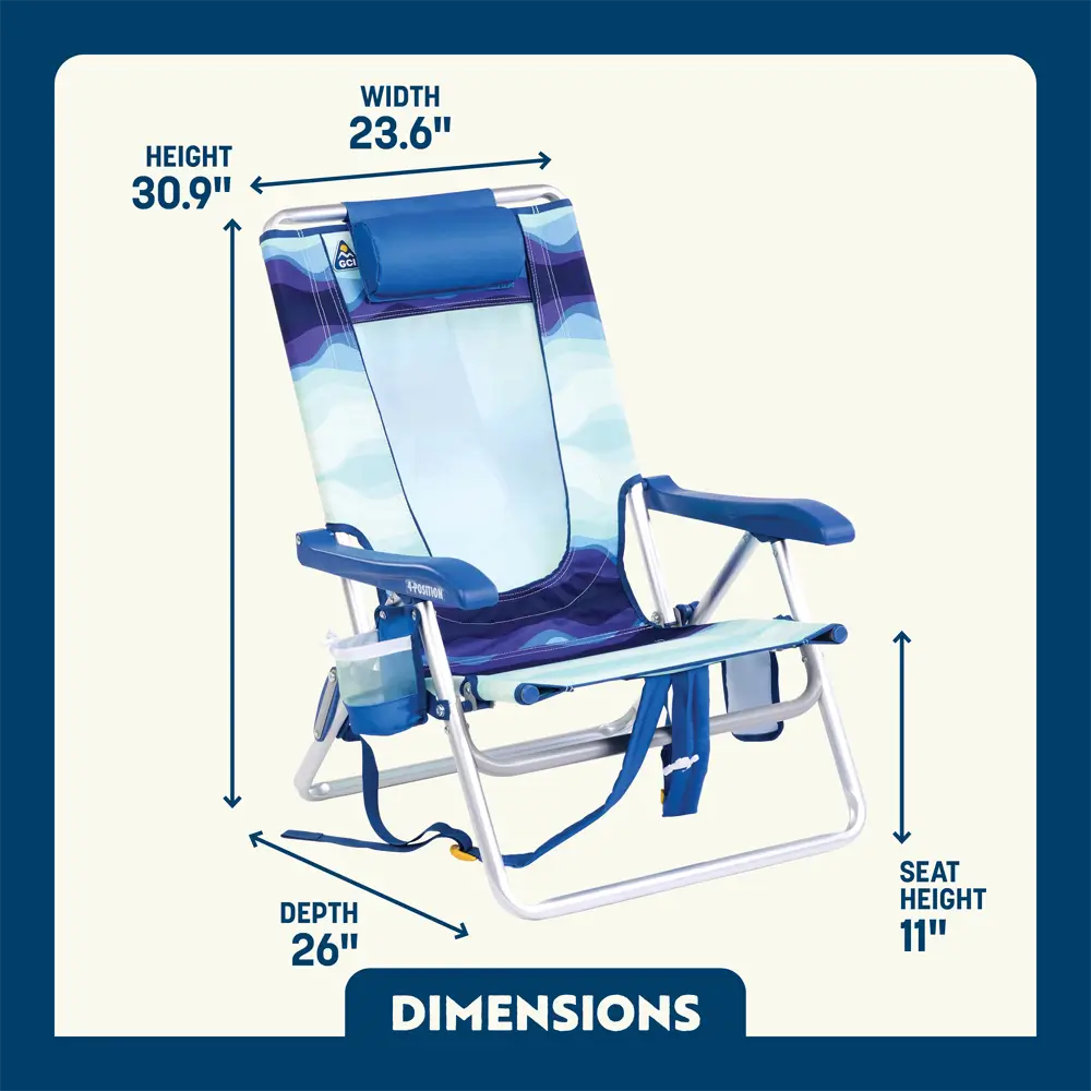 Backpack Beach Chair™ - Gift Ready