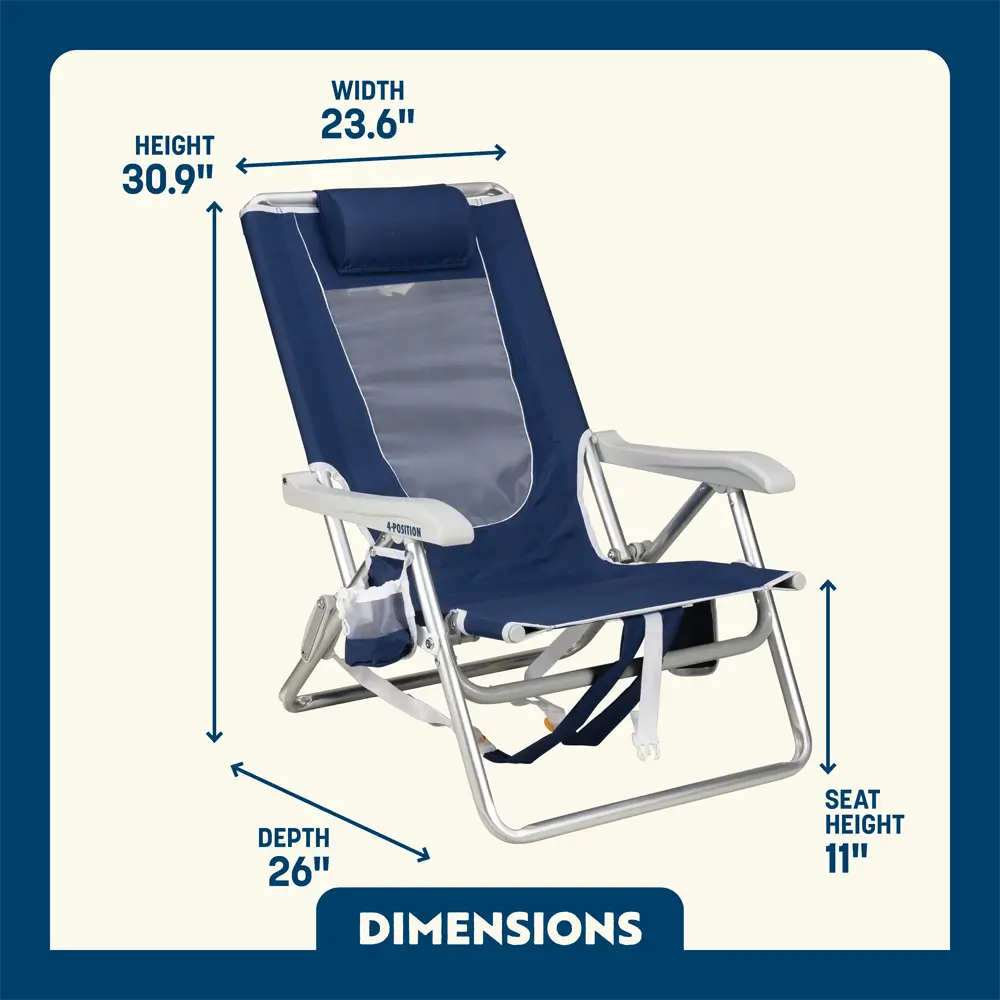 Backpack Beach Chair™ - Gift Ready
