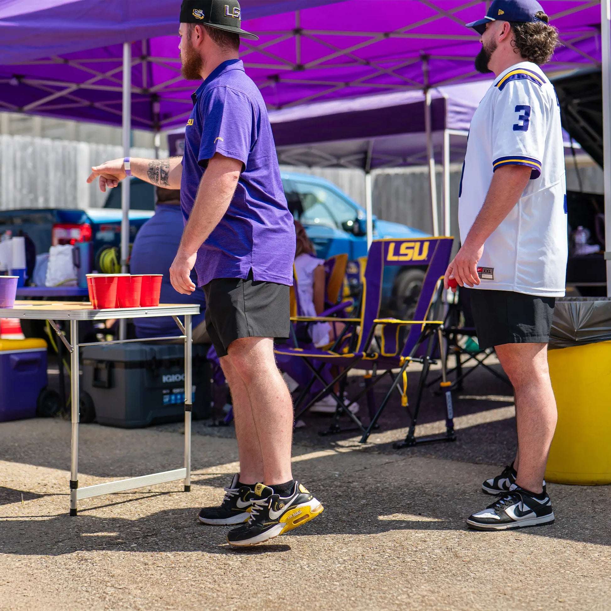 College Comfort Pro Rocker™ - LSU Tigers - Essential Set