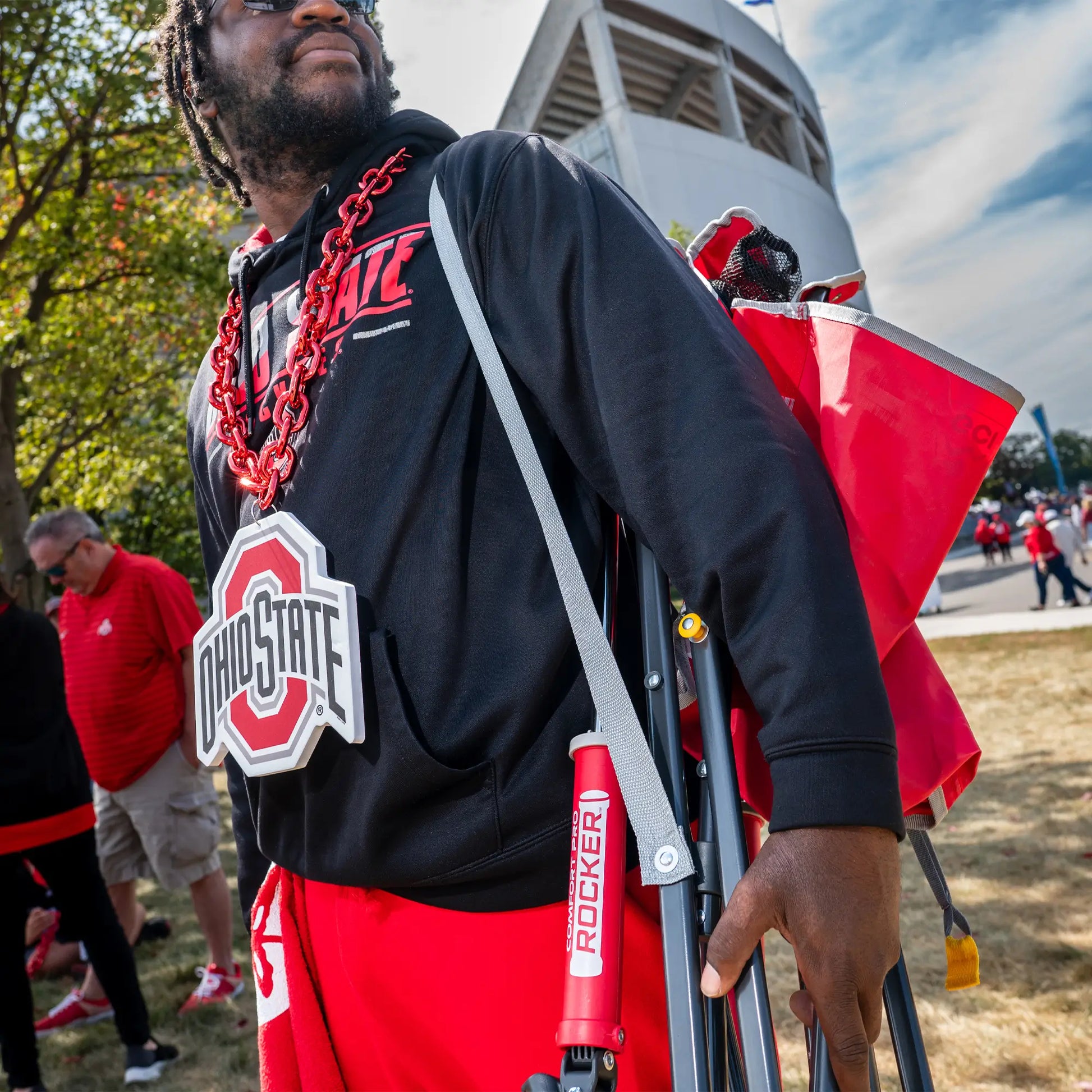 College Comfort Pro Rocker™ - Ohio State Buckeyes - Daily Set