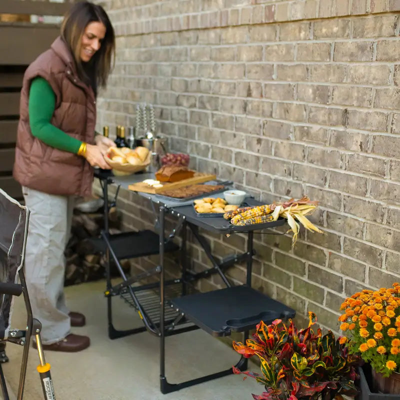 Slim-Fold Cook Station™ - Easy Stow